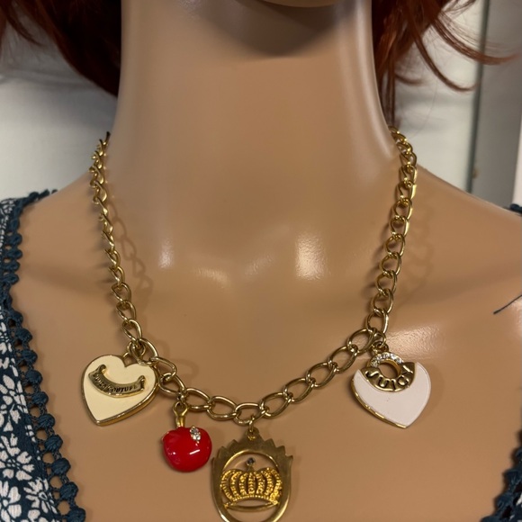 Juicy Couture Jewelry - Rare Find!❤️Juicy Couture Choose Juicy Charm Necklace
